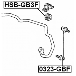 Mounting Stabiliser Bar - FEBEST HSBGB3F