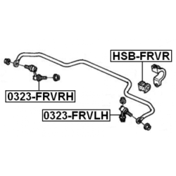 Mounting Stabiliser Bar - FEBEST HSBFRVR