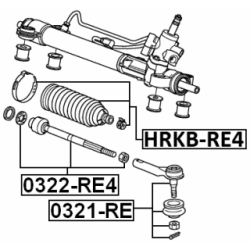 Bellow Steering - FEBEST HRKBRE4