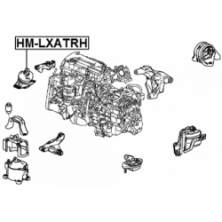 Mounting Engine - FEBEST HMLXATRH
