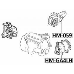Mounting Engine - FEBEST HMGA4LH