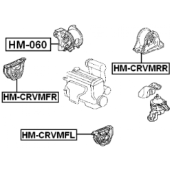 Mounting Engine - FEBEST HMCRVMFR
