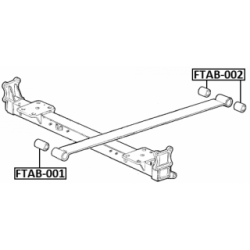 Bushing Leaf Spring - FEBEST FTAB002