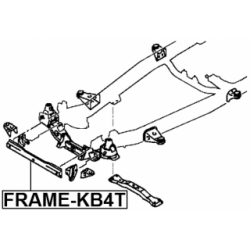 Axle Beam - FEBEST FRAMEKB4T