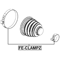 Clamping Clip - FEBEST FECLAMPZ