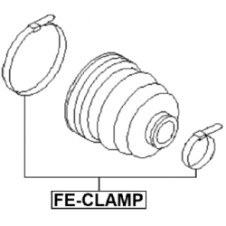 Holding Clamp - FEBEST FECLAMP