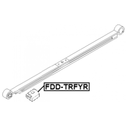 Leave Spring Stop Auxiliary Spring - FEBEST FDDTRFYR
