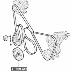 Belt Pulley Crankshaft - FEBEST FDDSTKE