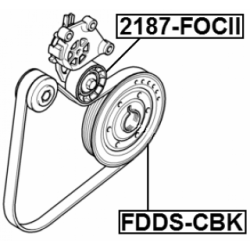 Belt Pulley Crankshaft - FEBEST FDDSCBK