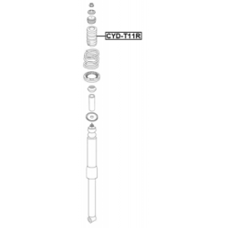 Rubber Buffer Suspension - FEBEST CYDT11R