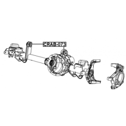 Mounting Control Trailing Arm - FEBEST CRAB073
