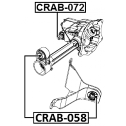 Mounting Differential - FEBEST CRAB058