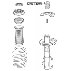 Rubber Buffer Suspension - FEBEST CHDT300F