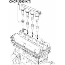 Plug Coil - FEBEST CHCPJ300KIT