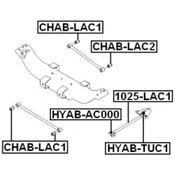 Mounting Control Trailing Arm - FEBEST CHABLAC2