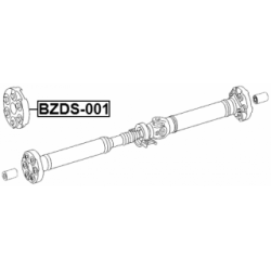 Joint Propshaft - FEBEST BZDS001