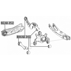 Mounting Control Trailing Arm - FEBEST BZAB052