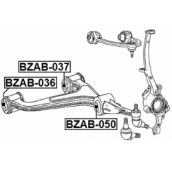 Mounting Control Trailing Arm - FEBEST BZAB050