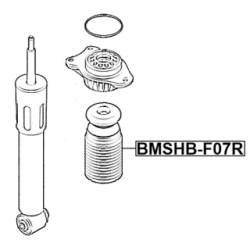 Protective Cap Bellow Shock Absorber - FEBEST BMSHBF07R