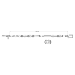 FEBEST Wheel Speed Sensor 21606-004 for FORD TRANSIT