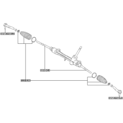 Tie Rod End - FEBEST 0121NGX10LH