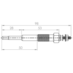 Glow Plug - FEBEST 01642003