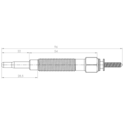 Glow Plug - FEBEST 02642002
