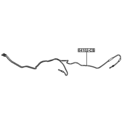 Cable Repair Kit Tailgate - FEBEST 04102CS