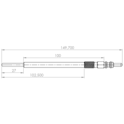 Glow Plug - FEBEST 04642004