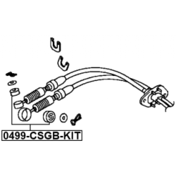 Bearing Selector- Shift Rod - FEBEST 0499CSGBKIT