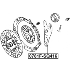 Release Fork Clutch - FEBEST 0781FSQ416