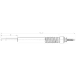Glow Plug - FEBEST 12642003