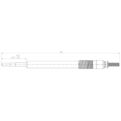 Glow Plug - FEBEST 12642004