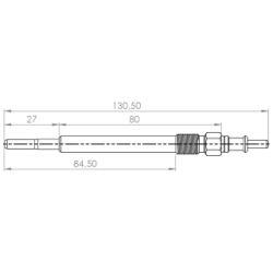Glow Plug - FEBEST 16642001