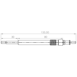 Glow Plug - FEBEST 16642006