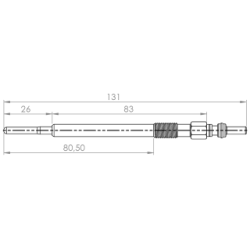 Glow Plug - FEBEST 20642001