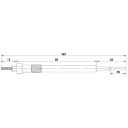 Glow Plug - FEBEST 21642004