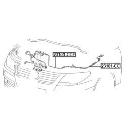 Bonnet Cable - FEBEST 23101CCF