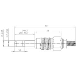 Glow Plug - FEBEST 23642002
