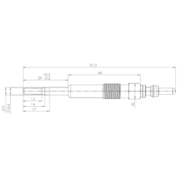 Glow Plug - FEBEST 23642003