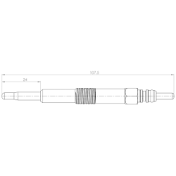 Glow Plug - FEBEST 29642001