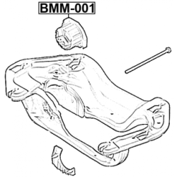 Mounting Automatic Transmission - FEBEST BMM001