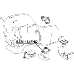 Mounting Engine - FEBEST BZM164FHQ