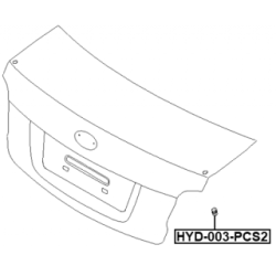 Bumper - FEBEST HYD003PCS2