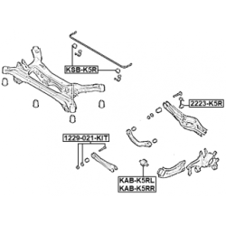Mounting Control Trailing Arm - FEBEST KABK5RL