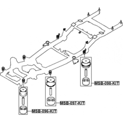 Mounting Vehicle Frame - FEBEST MSB097KIT
