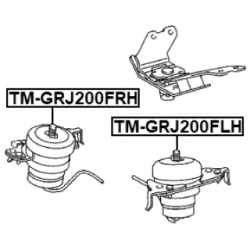 Mounting Engine - FEBEST TMGRJ200FRH