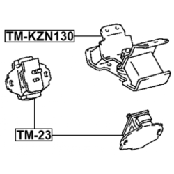 Mounting Engine - FEBEST TMKZN130