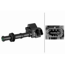 Ignition Coil HELLA 5DA358290-651 for CITROEN, DS, FIAT &more..