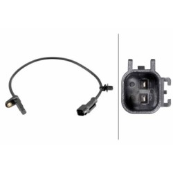 ABS Wheel Speed Sensor HELLA 6PU358216-611 for FORD TRANSIT OE 1887631